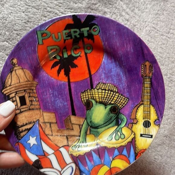 Decorative Puerto Rico plate - Picture 4 of 5